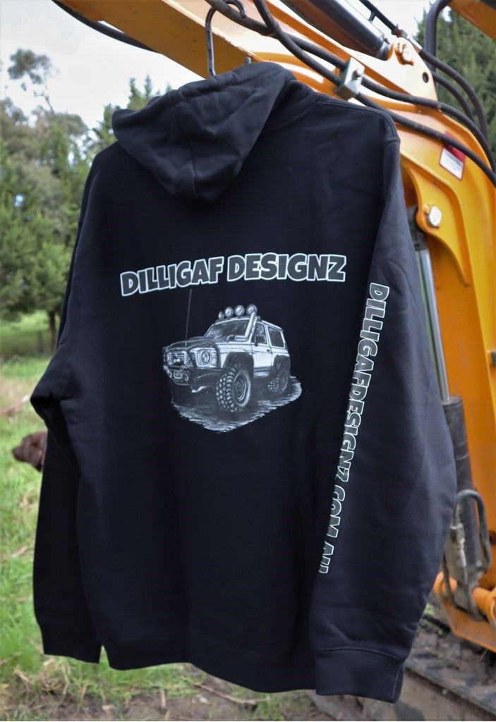 Dilligaf Designz Hoody Black