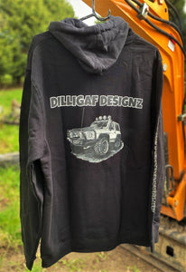 Dilligaf Designz Hoody Black